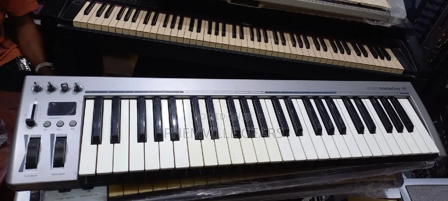 E Keys 49 M_audio Keyboards. Uk Used