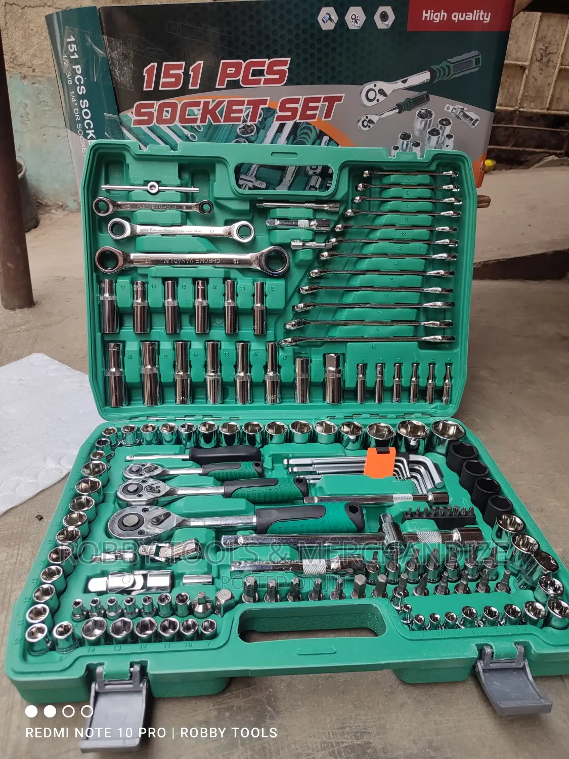 Chrome Vanadium 151 PCS Socket Set