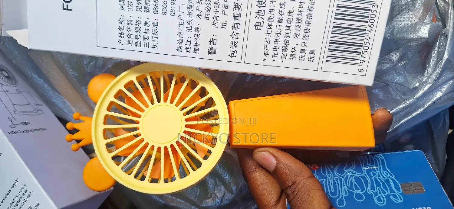 USB Portable Rechargeable Fan