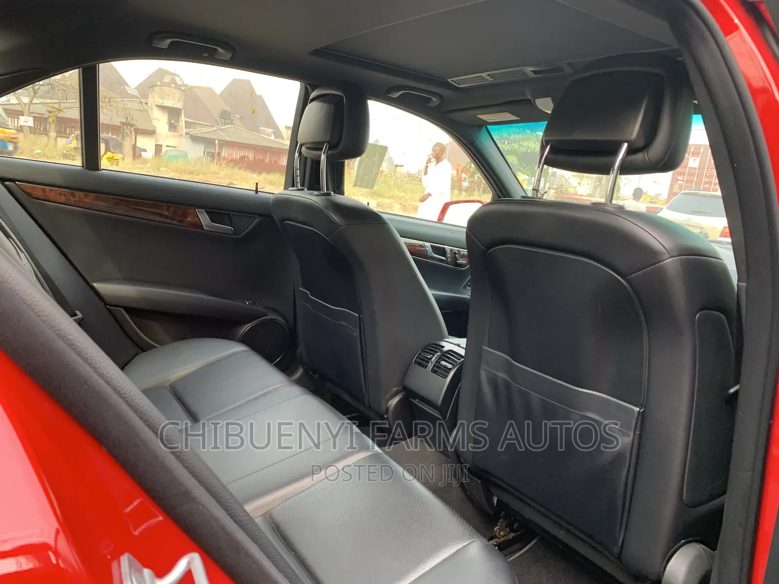 Mercedes-Benz C300 2012 Red