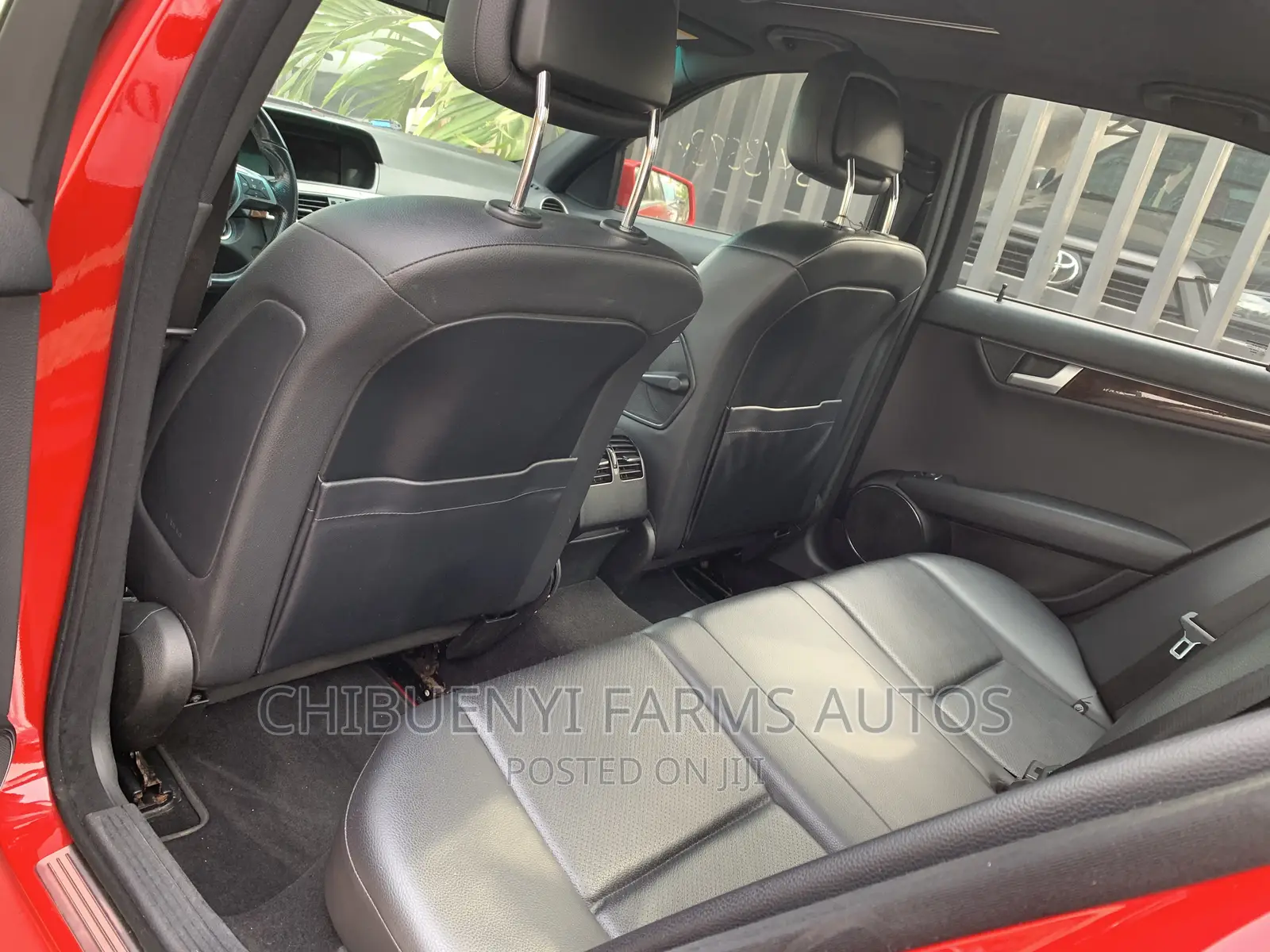 Mercedes-Benz C300 2012 Red