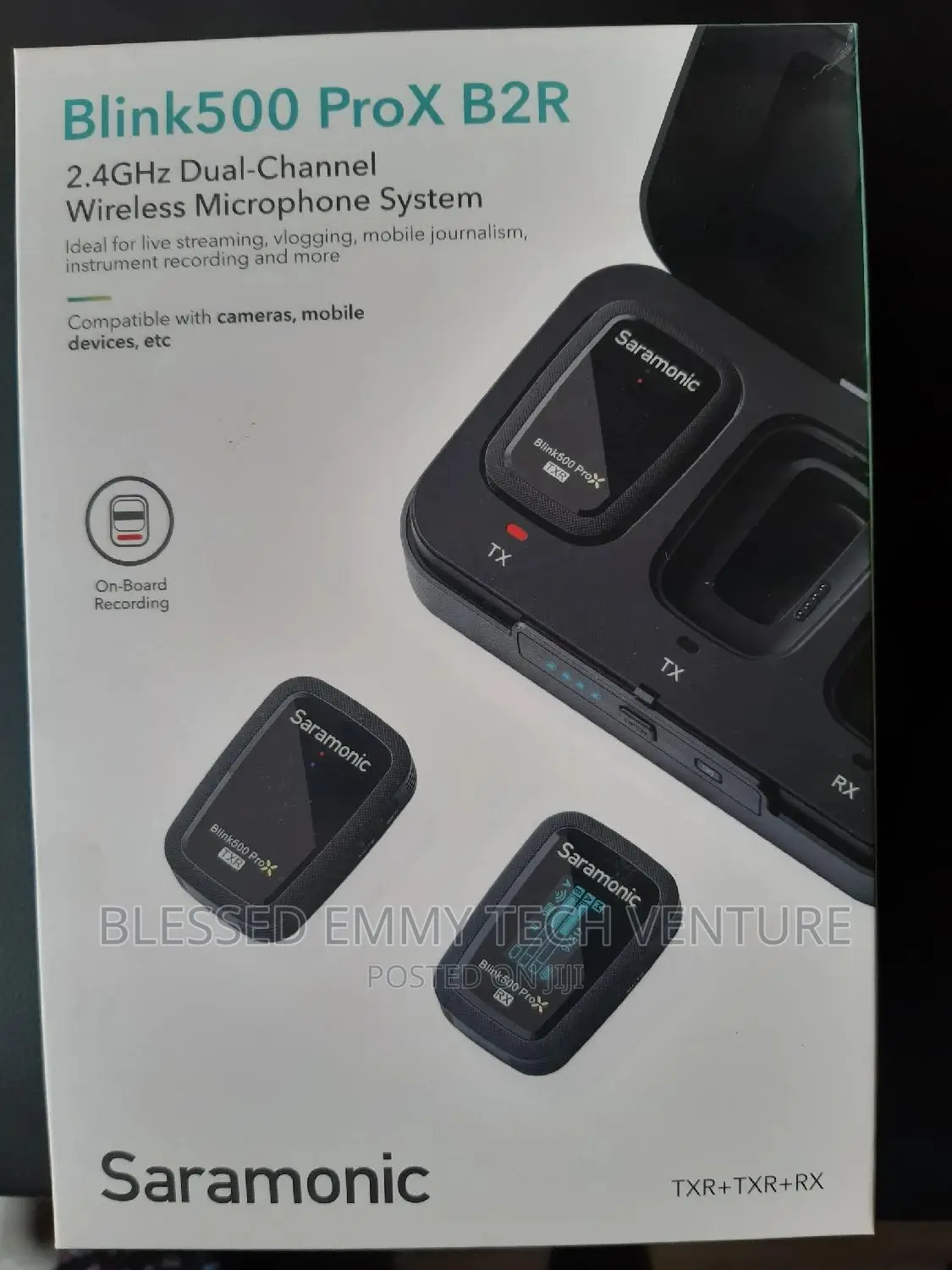 Blink500 Prox B2R 2.4G Dual Channel Wireless Microphone