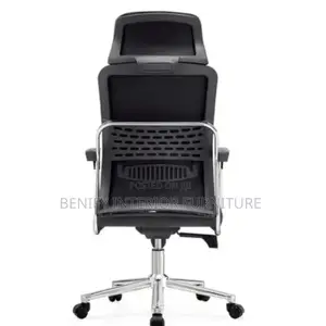 High-Back Executive Office Chair; Ideal for Computer Desk