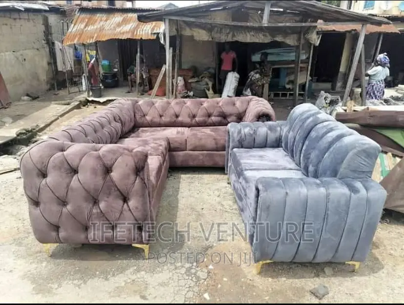 L Shape Complete Sofa Chairs