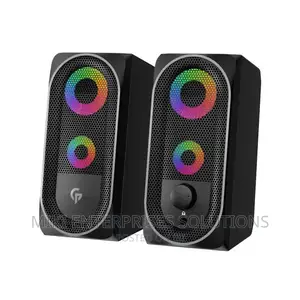 Stereo Gaming Speakers With Lighting Touch Sensor