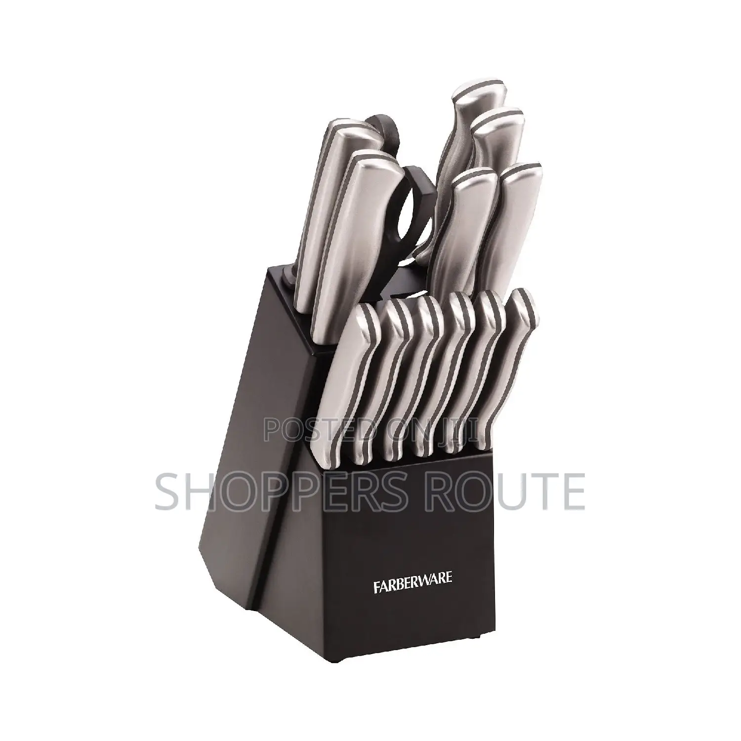 Farberware 15-Pc. Stainless Steel Cutlery Set