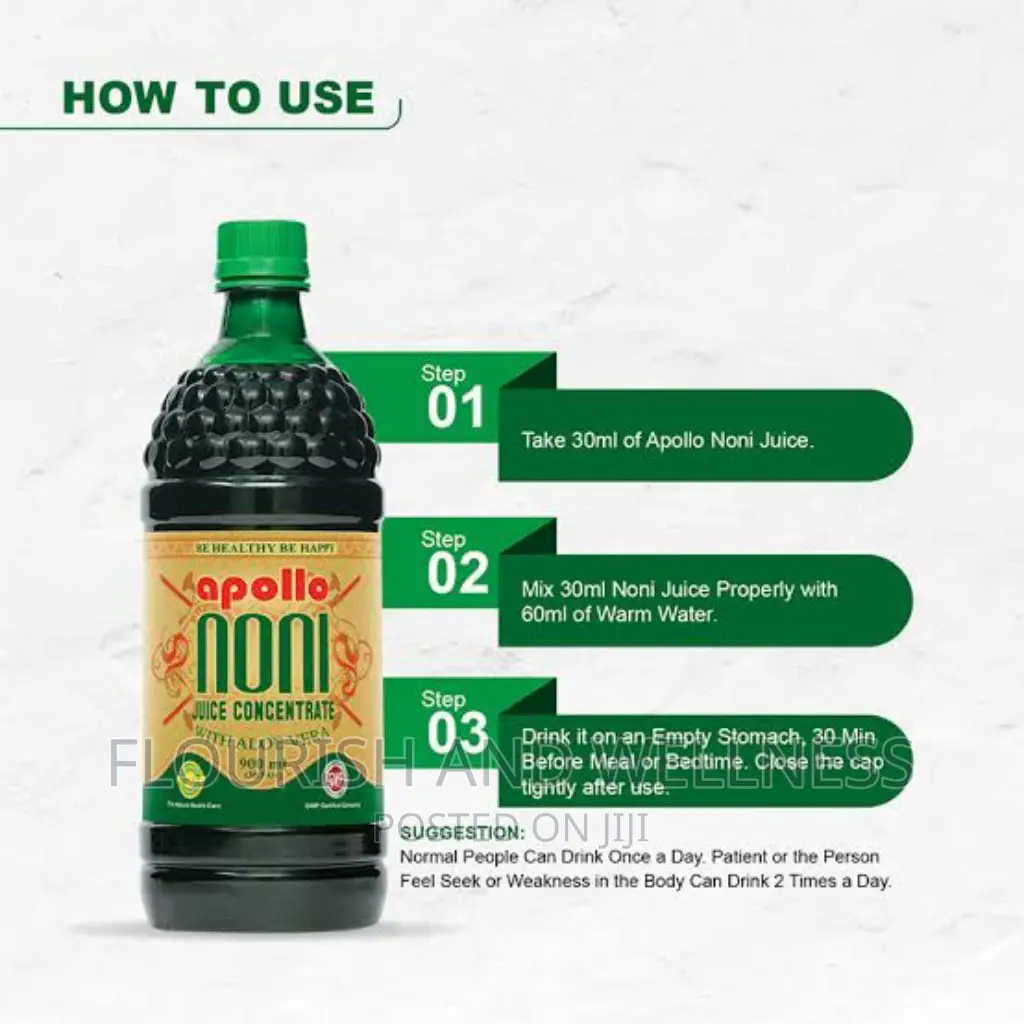 Apollo Noni Syrup for Healthy Lifestyle