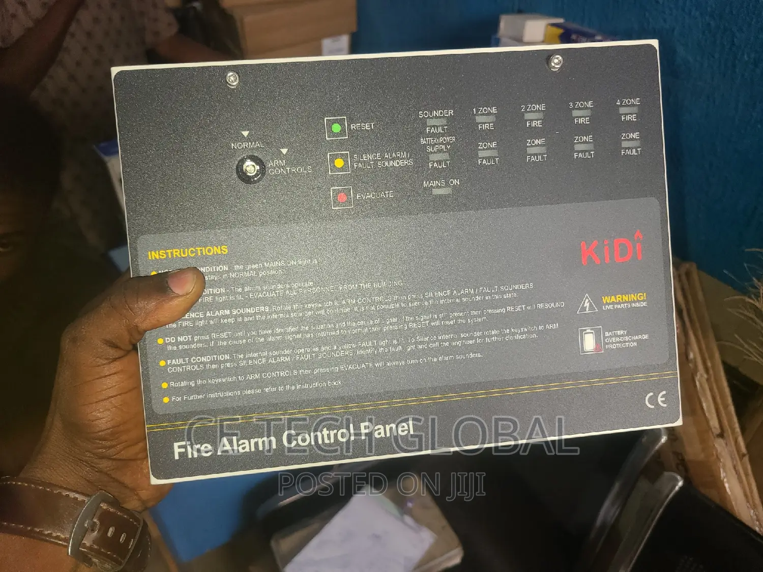 I Zone Fire Alarm Panel