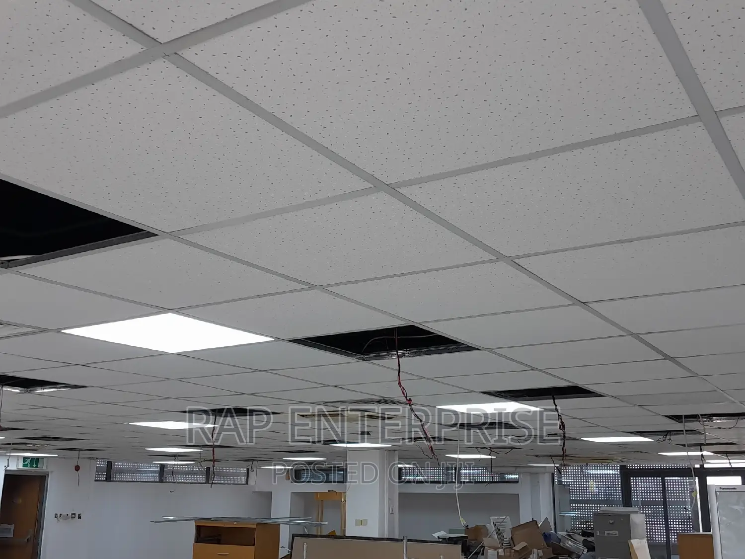 Fiber Ceiling Supply/Insatallion