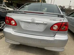 Toyota Corolla S 2007 Silver