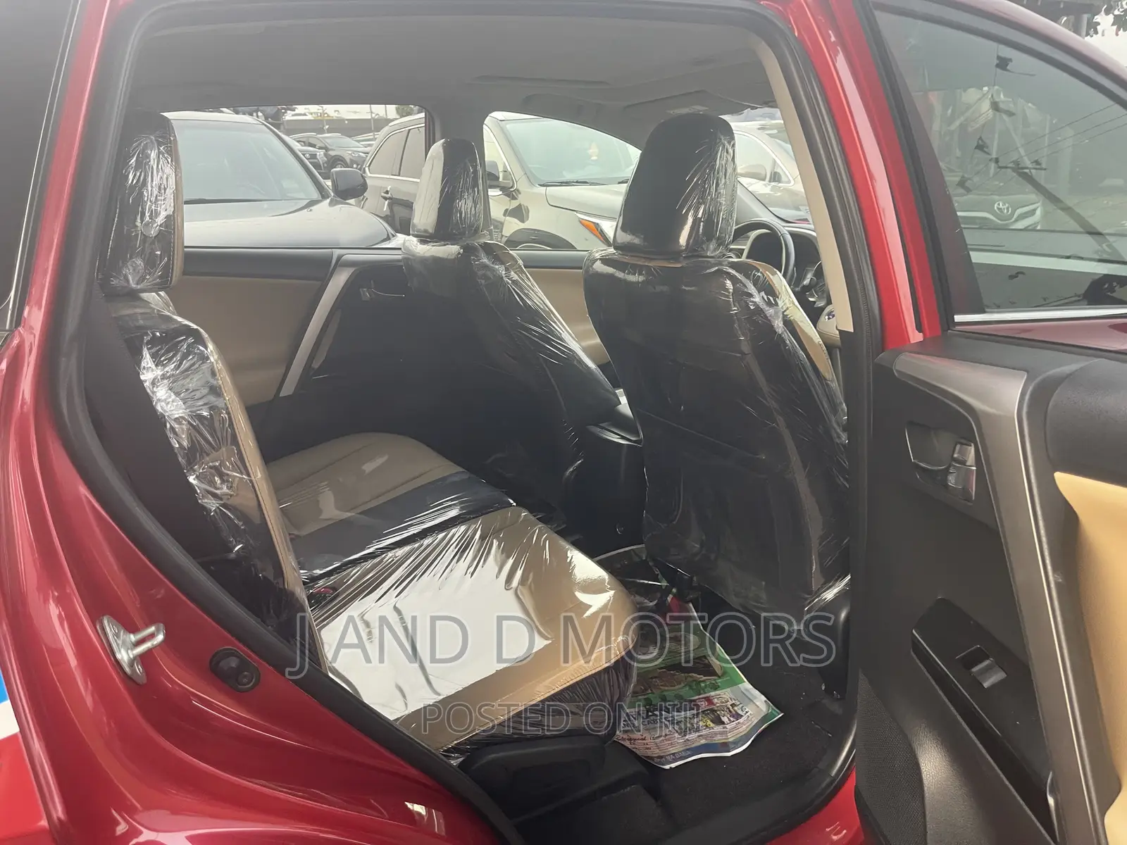 Toyota RAV4 2017 Red