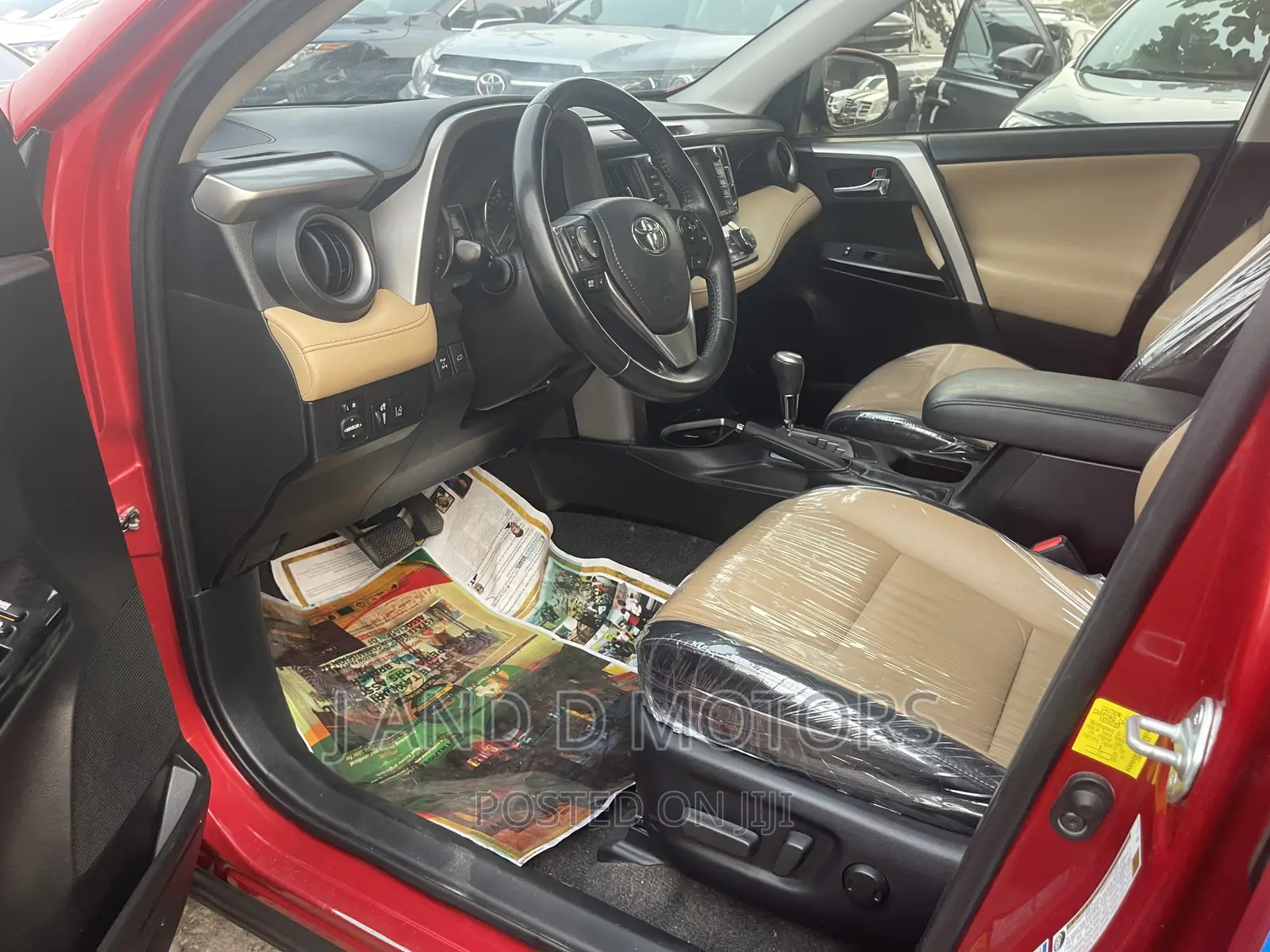 Toyota RAV4 2017 Red