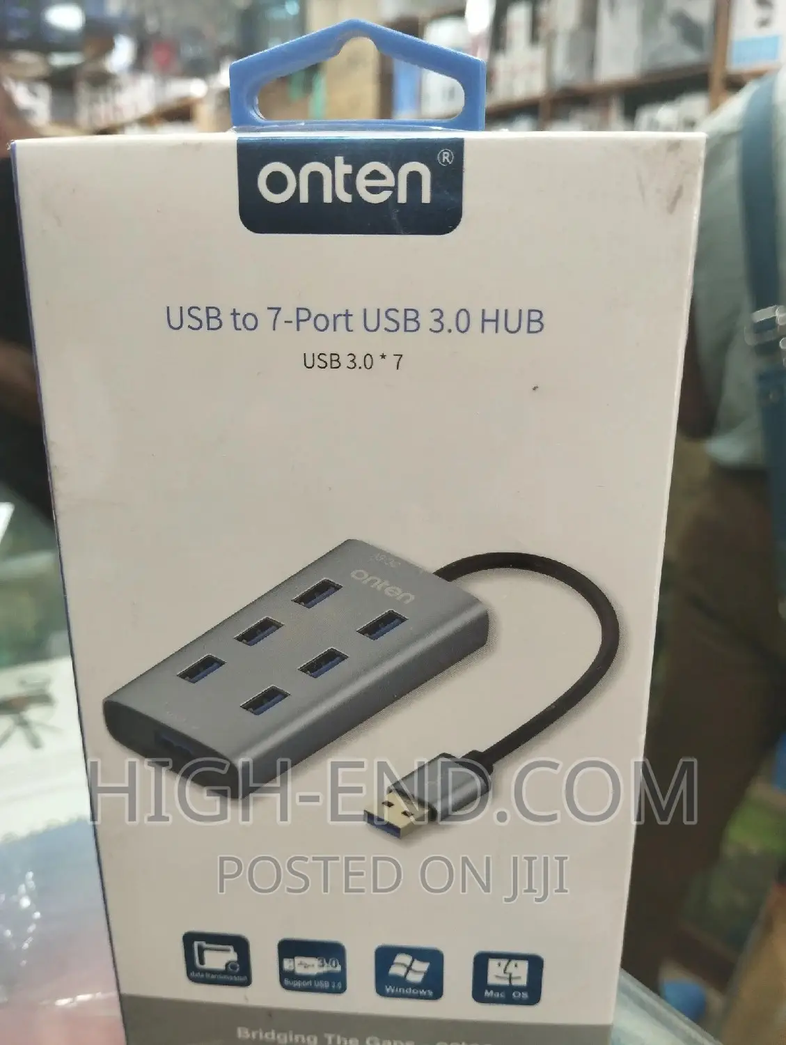 Onten USB to 7 Port USB 3.0 Hub