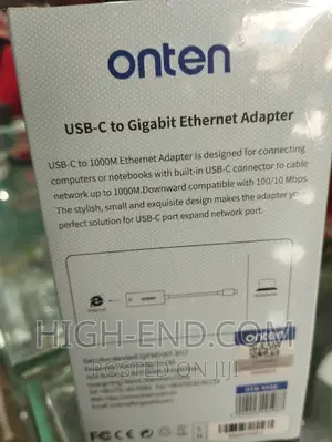 Onten 9598 Usb C to Gigabit Ethernet Adapter