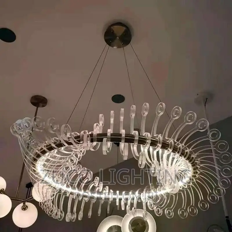 Modern Crystal Luxury LED Dropping Chandelier Light