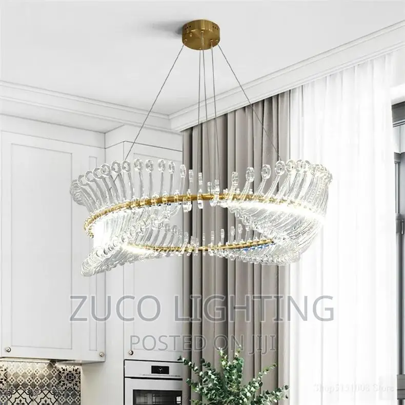 Modern Crystal Luxury LED Dropping Chandelier Light
