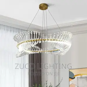 Modern Crystal Luxury LED Dropping Chandelier Light