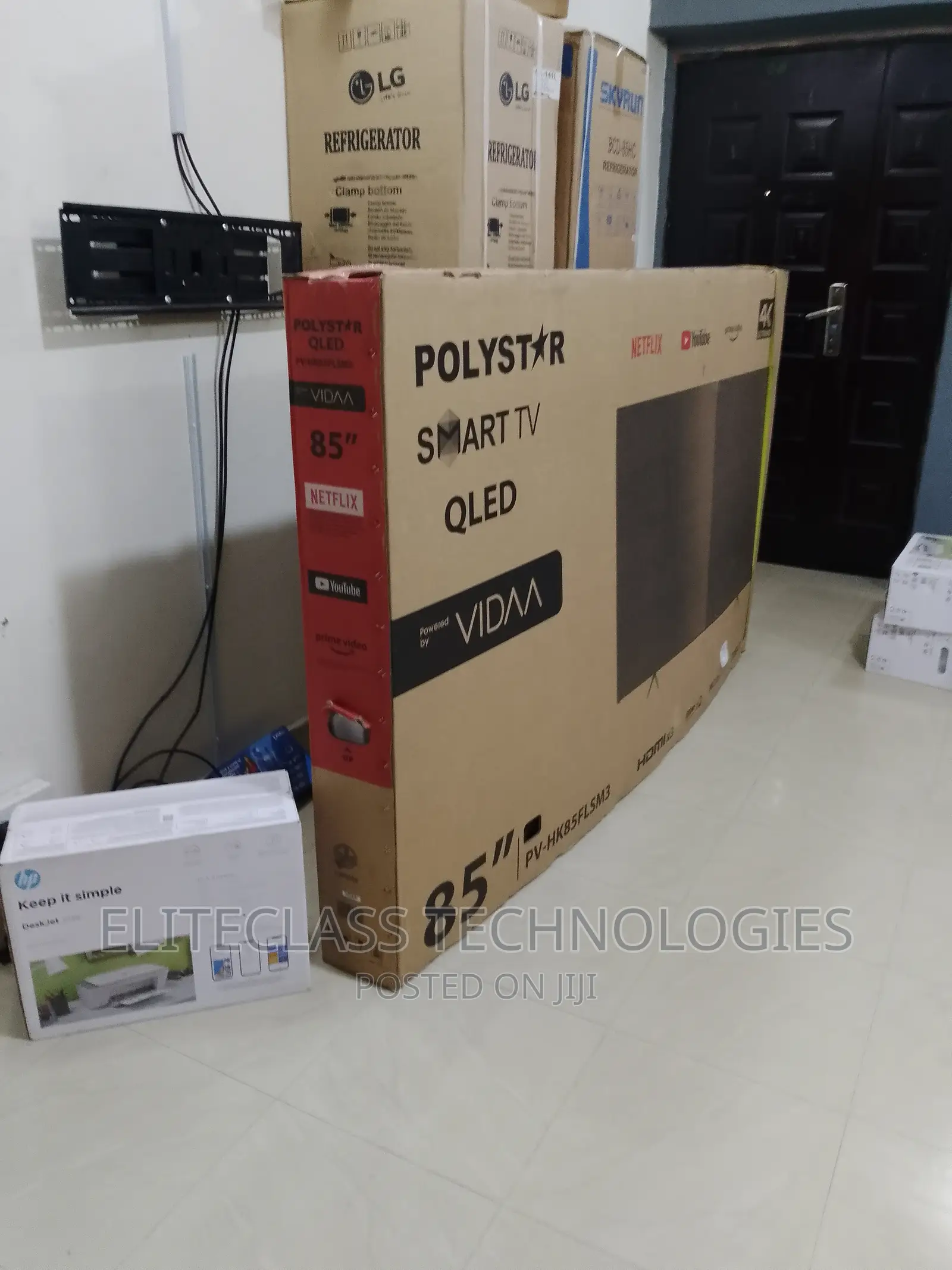 Polystar 85” Smart LED (Ultra HD ) TV With Frameless