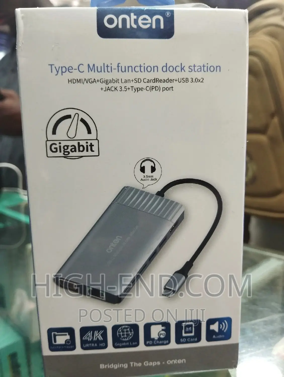 Onten 95117 Type C Multi Function Dock Station
