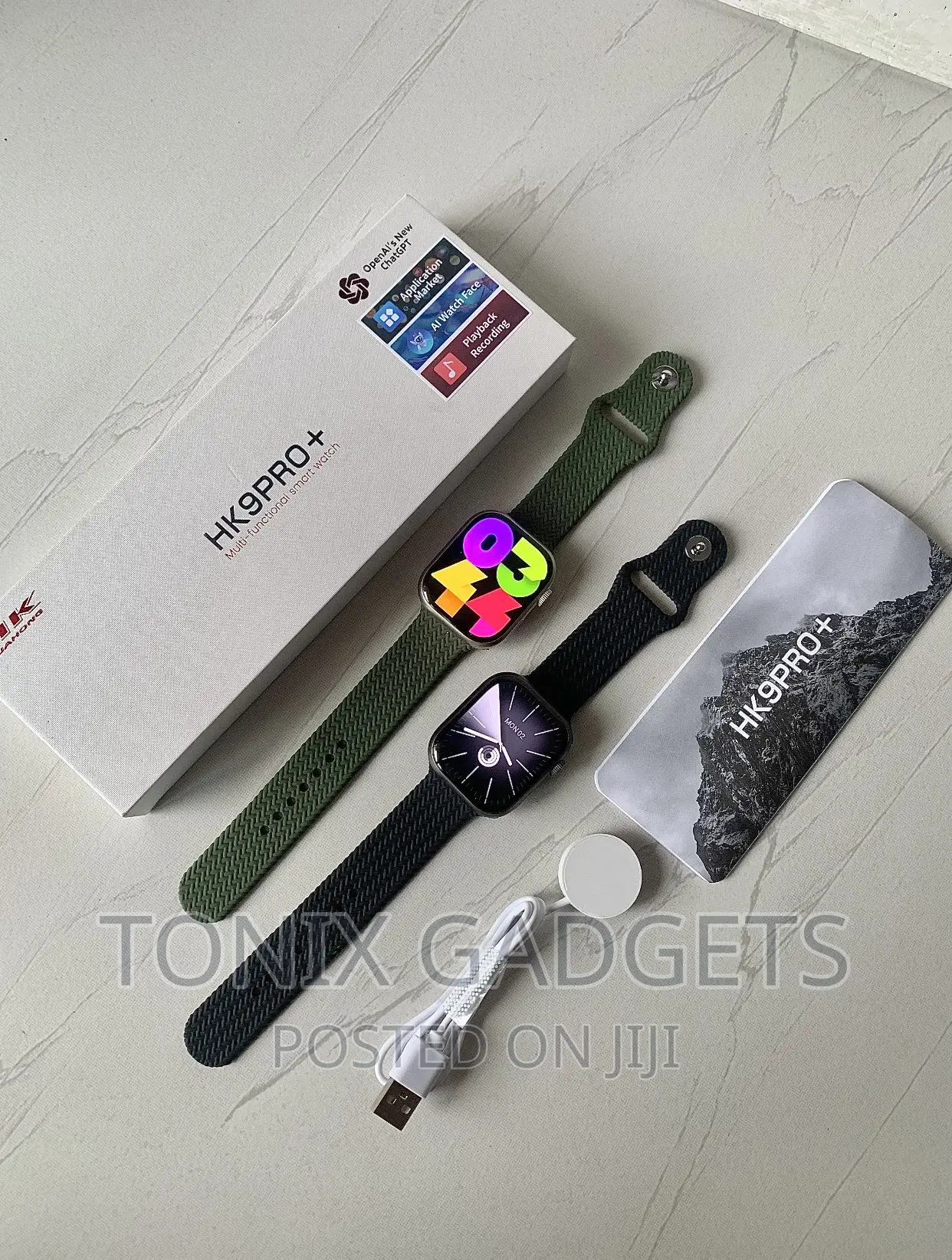 HK9 Pro+ Multifunctional Bluetooth Calling Smartwatch