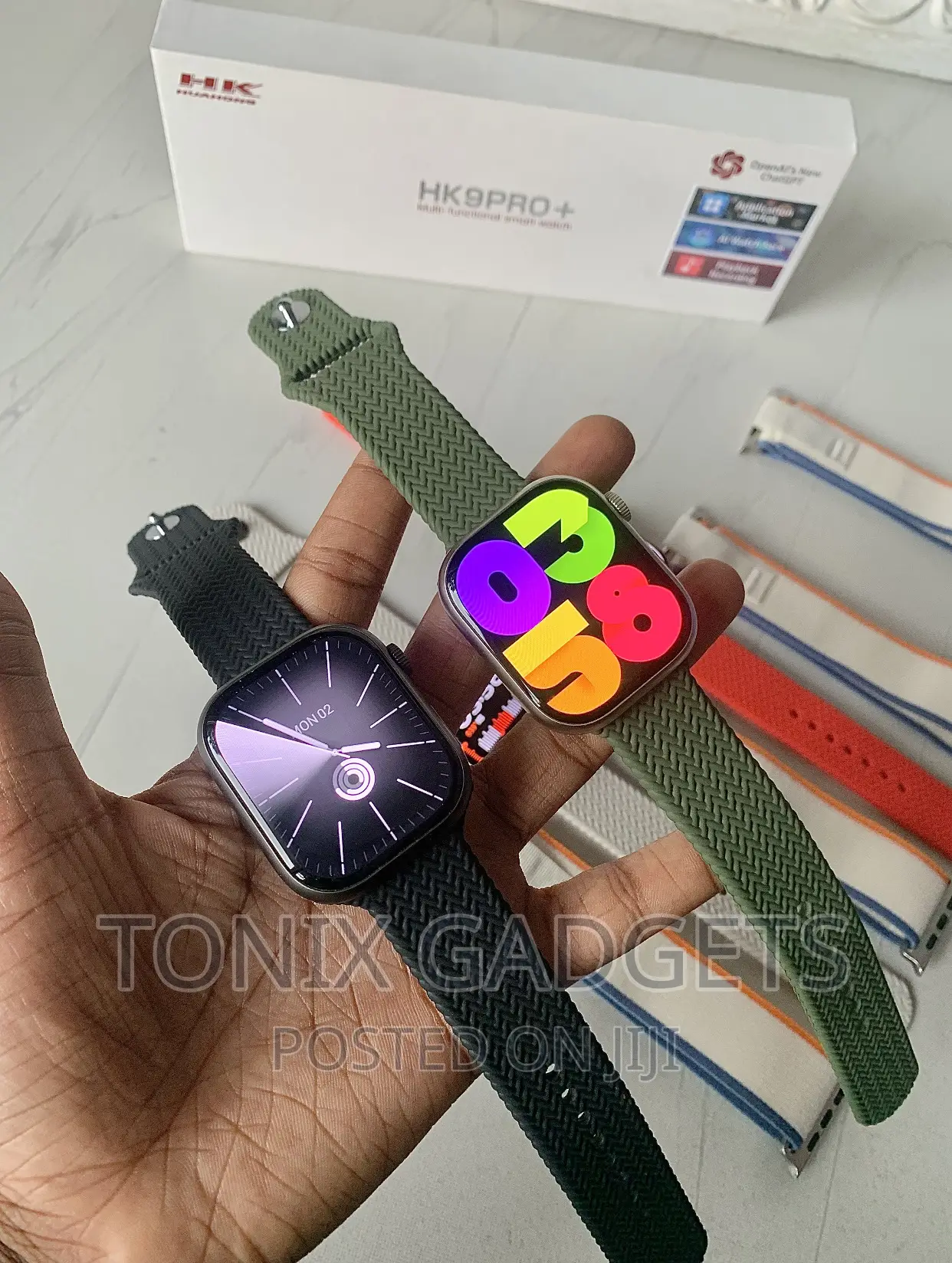 HK9 Pro+ Multifunctional Bluetooth Calling Smartwatch