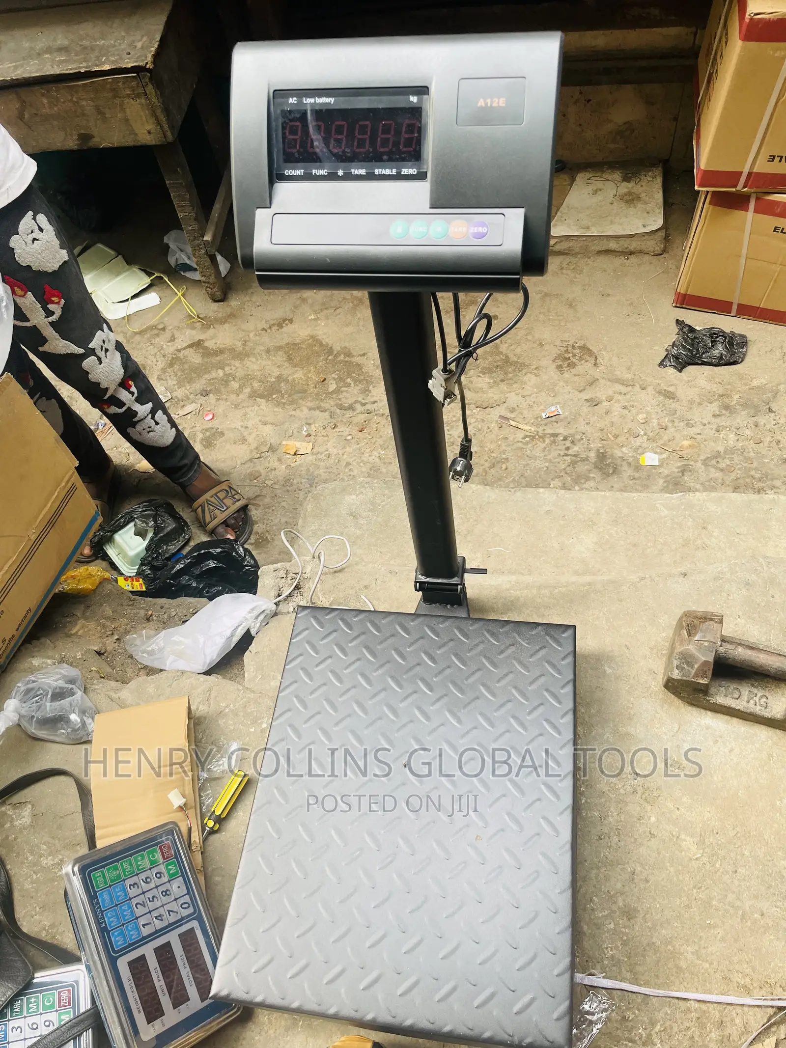 A12 Digital Platform Scale 300kg