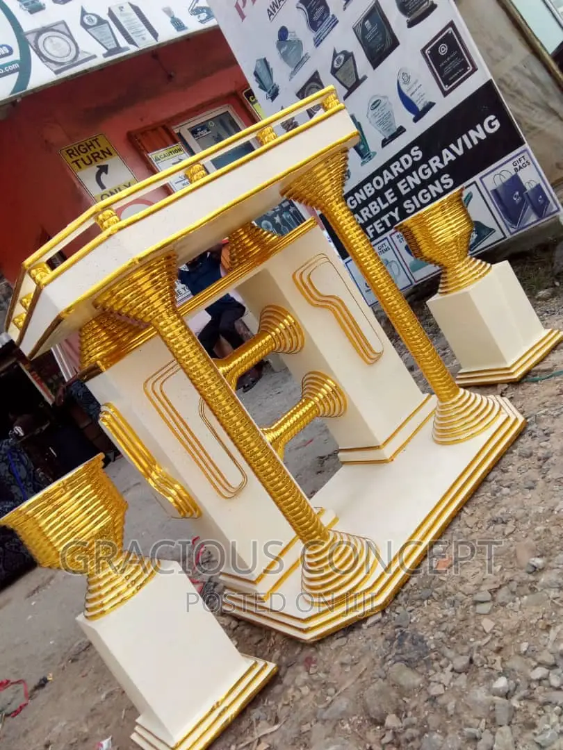 Modern Church Pulpit Stand and Flower Vase for Churches in Ikeja Furniture, Gracious Concept
