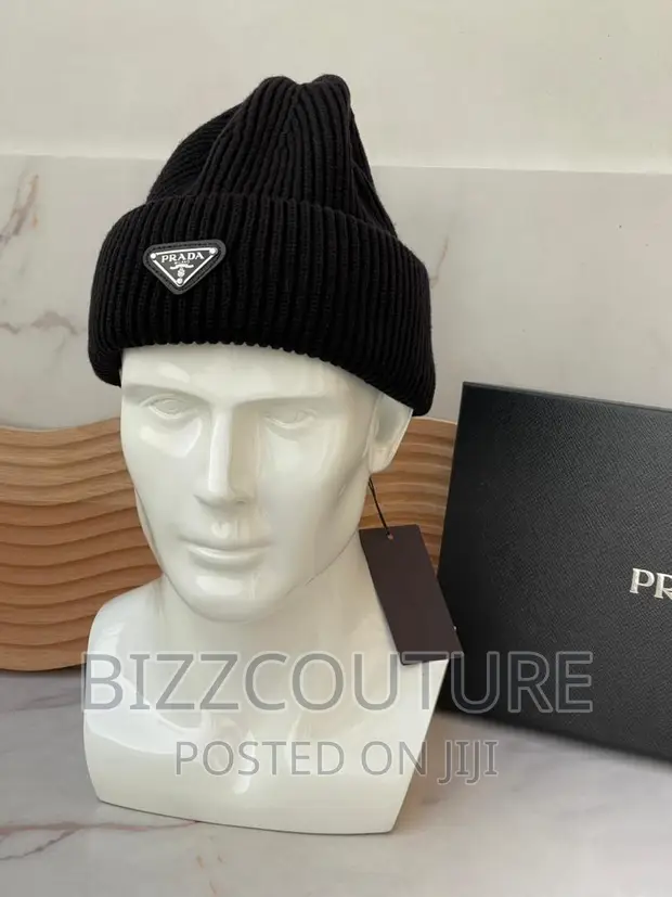 Original PRADA HEAD WARMER Available in Store - Bizzcouture