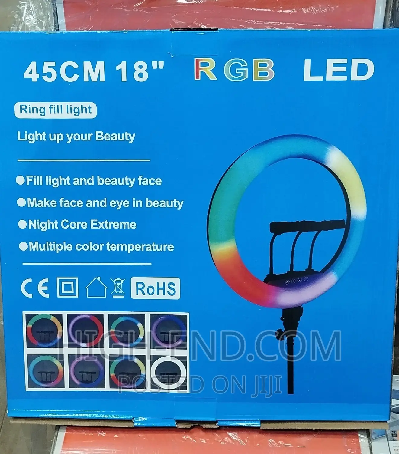 Ring Light 45cm 18" RGB LED