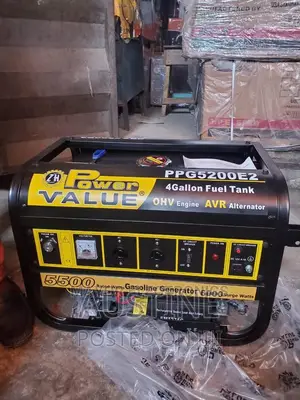 Brand New Power-Value 3.5kva Generator Key Starting>Copper>