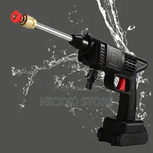 Photo - 48volts Double Battery High Pressure Cordless Car Washer