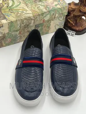Gucci Luxury Leather Sneakers