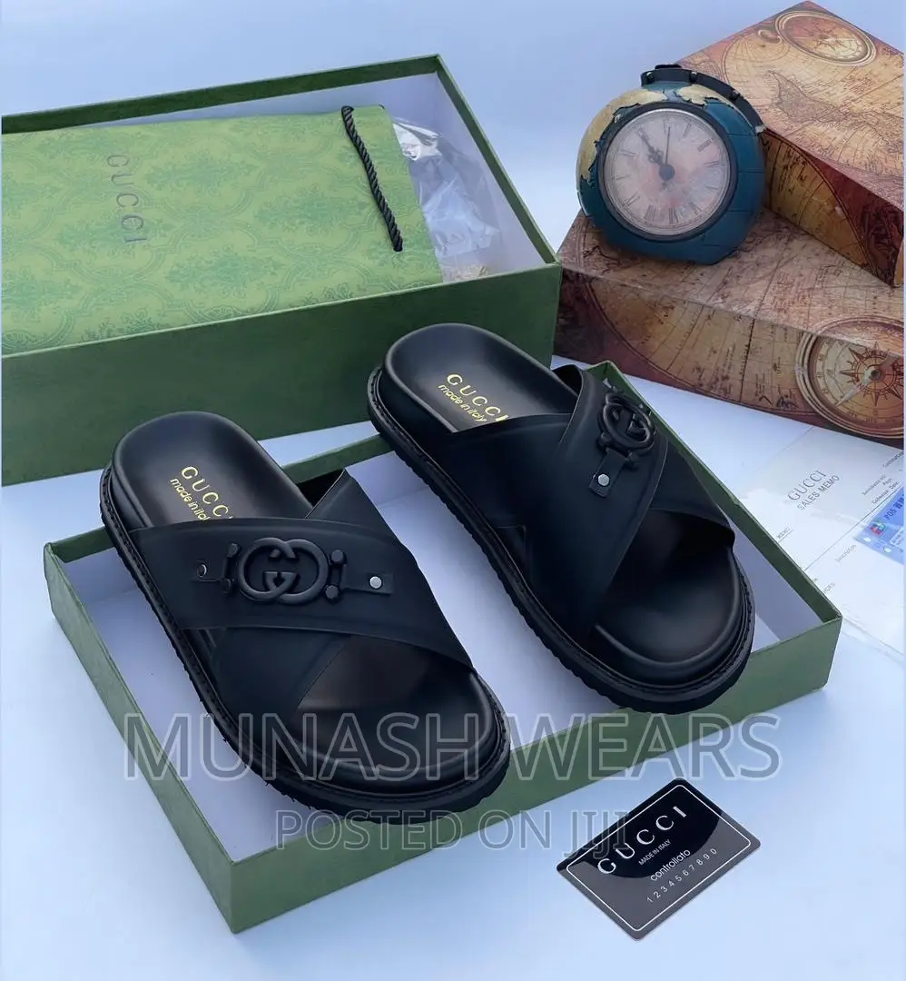 Luxury Leather Slipers