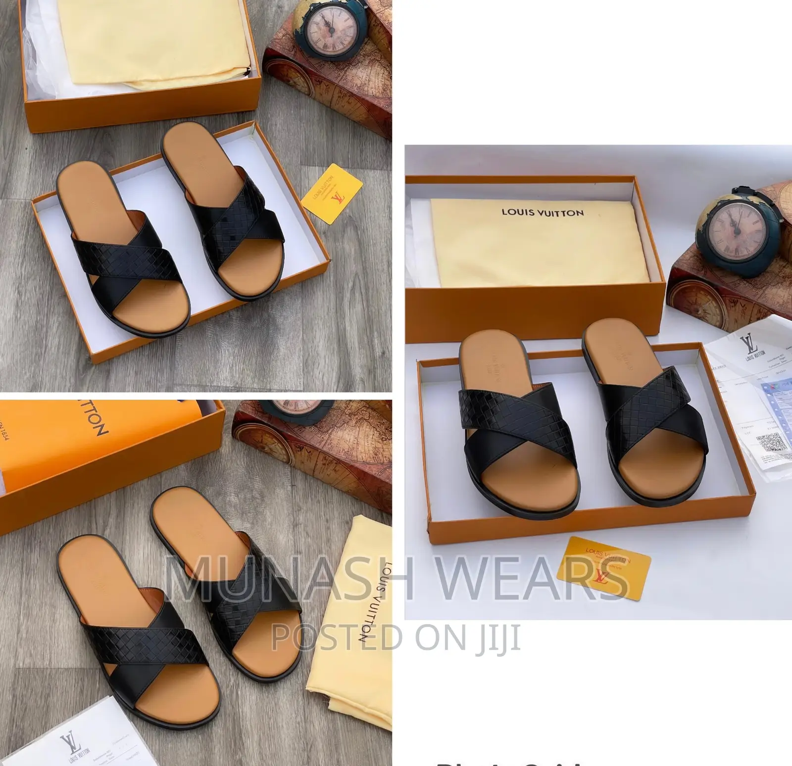 Luxury Leather Slipers
