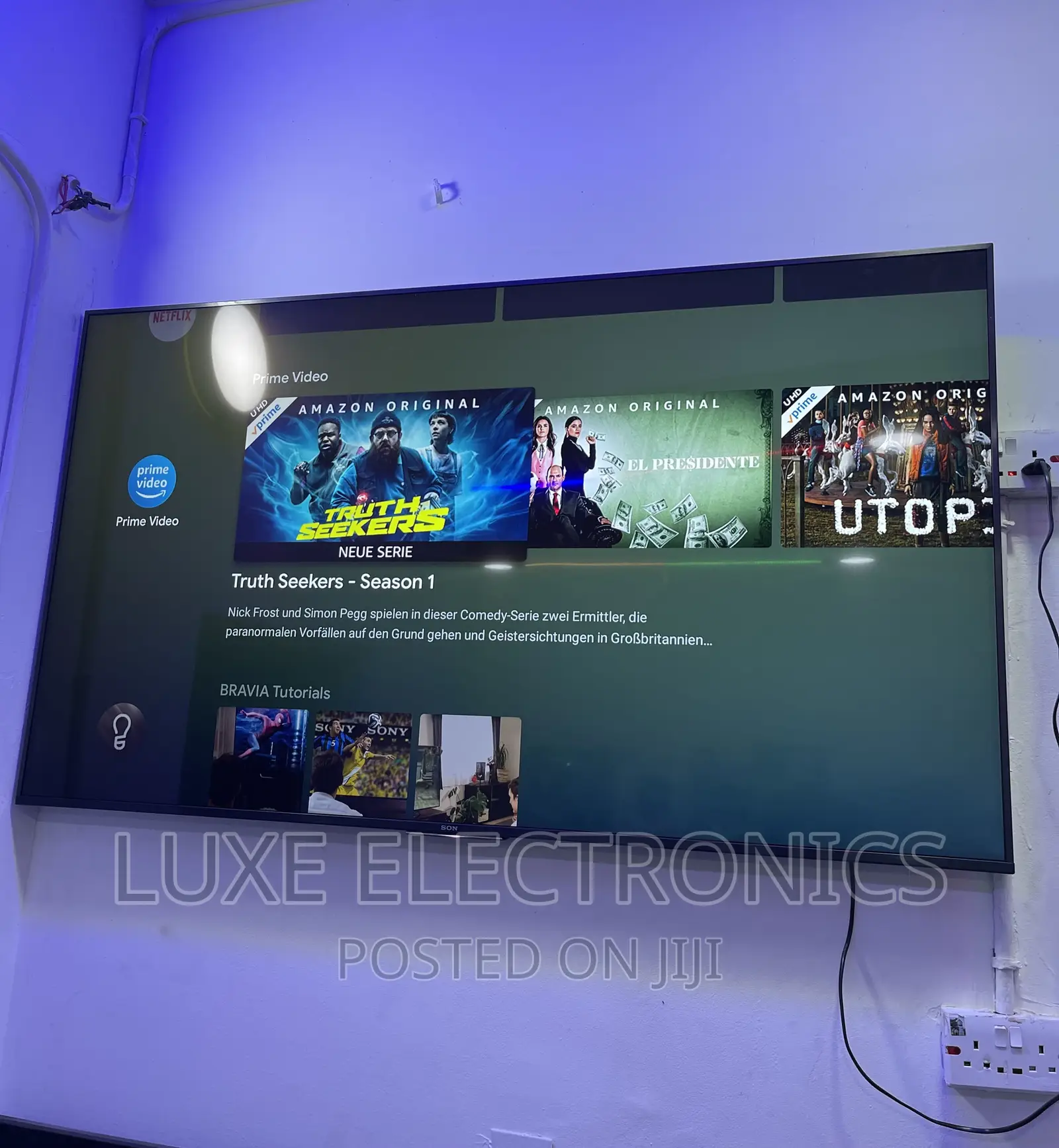 Sony 65 Inch Android UHD HDR Processor Tv 2021 Model