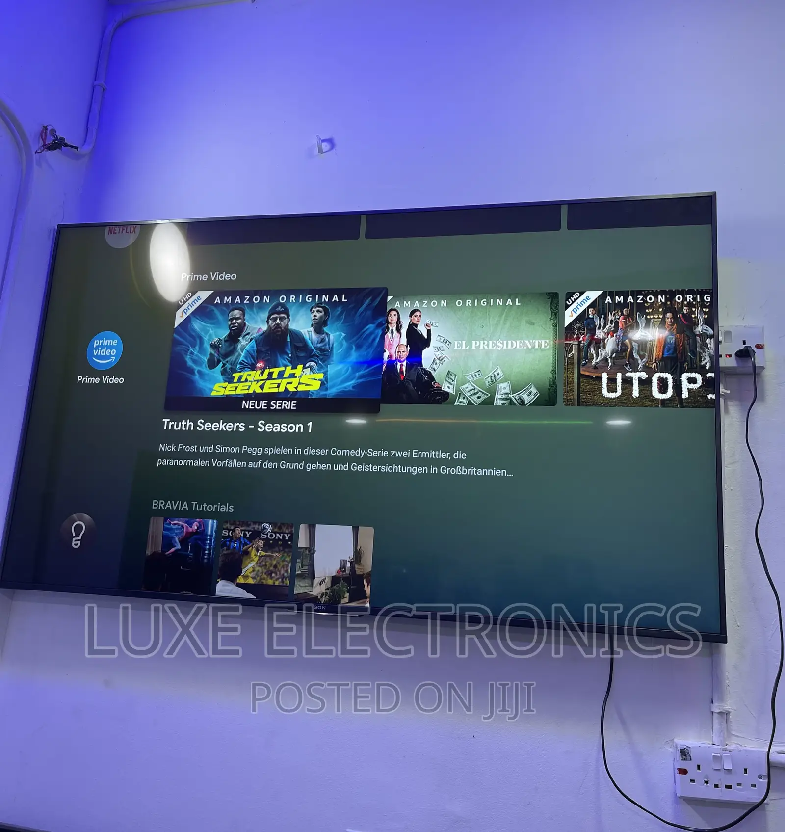 Sony 65 Inch Android UHD HDR Processor Tv 2021 Model