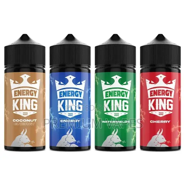 Energy King 100ml Vape Juice 0mg (70vg/30pg) Zero Nicotine don siyarwa