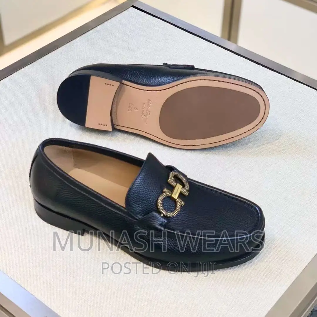 Italian Leather Salvatore Feragamo Shoe