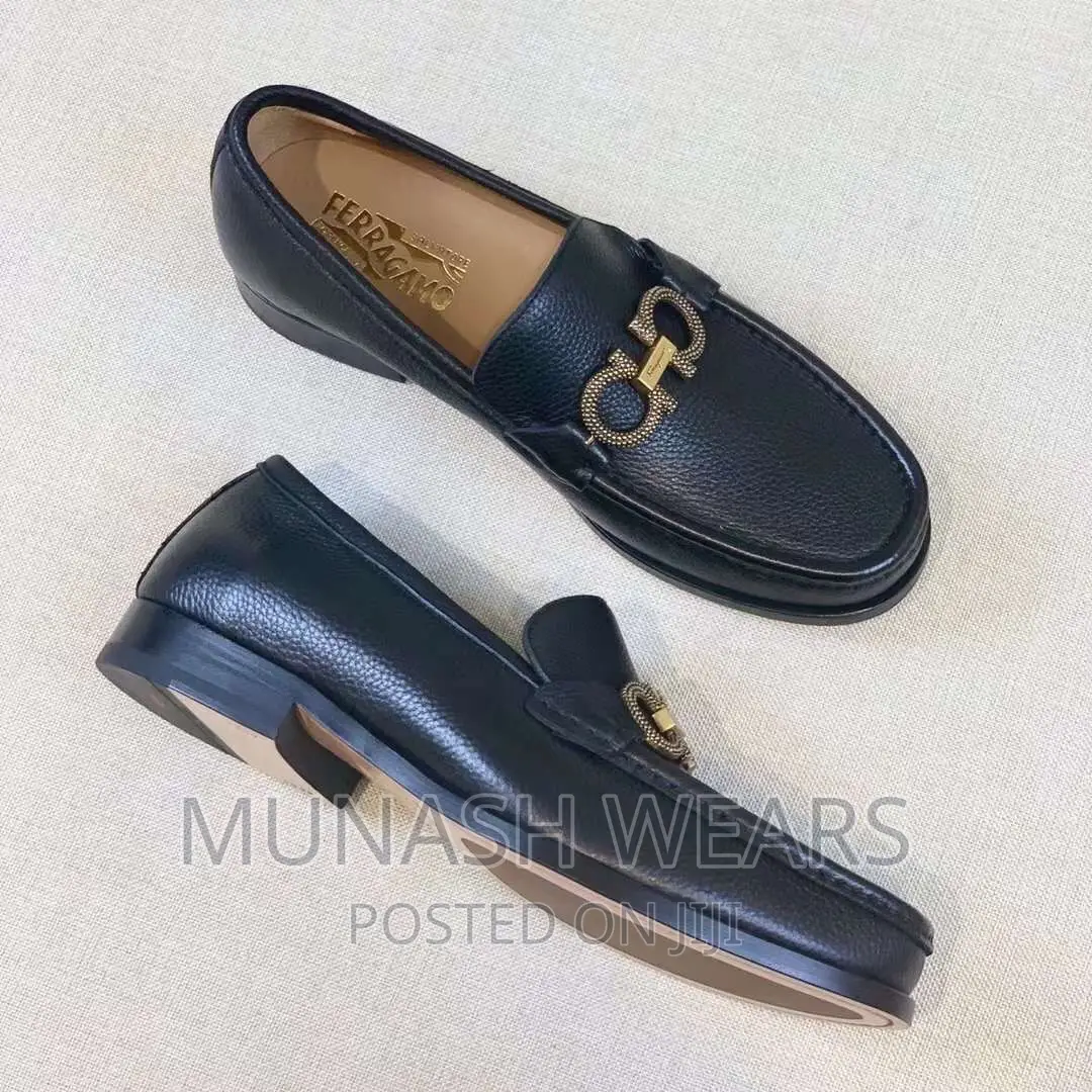 Italian Leather Salvatore Feragamo Shoe