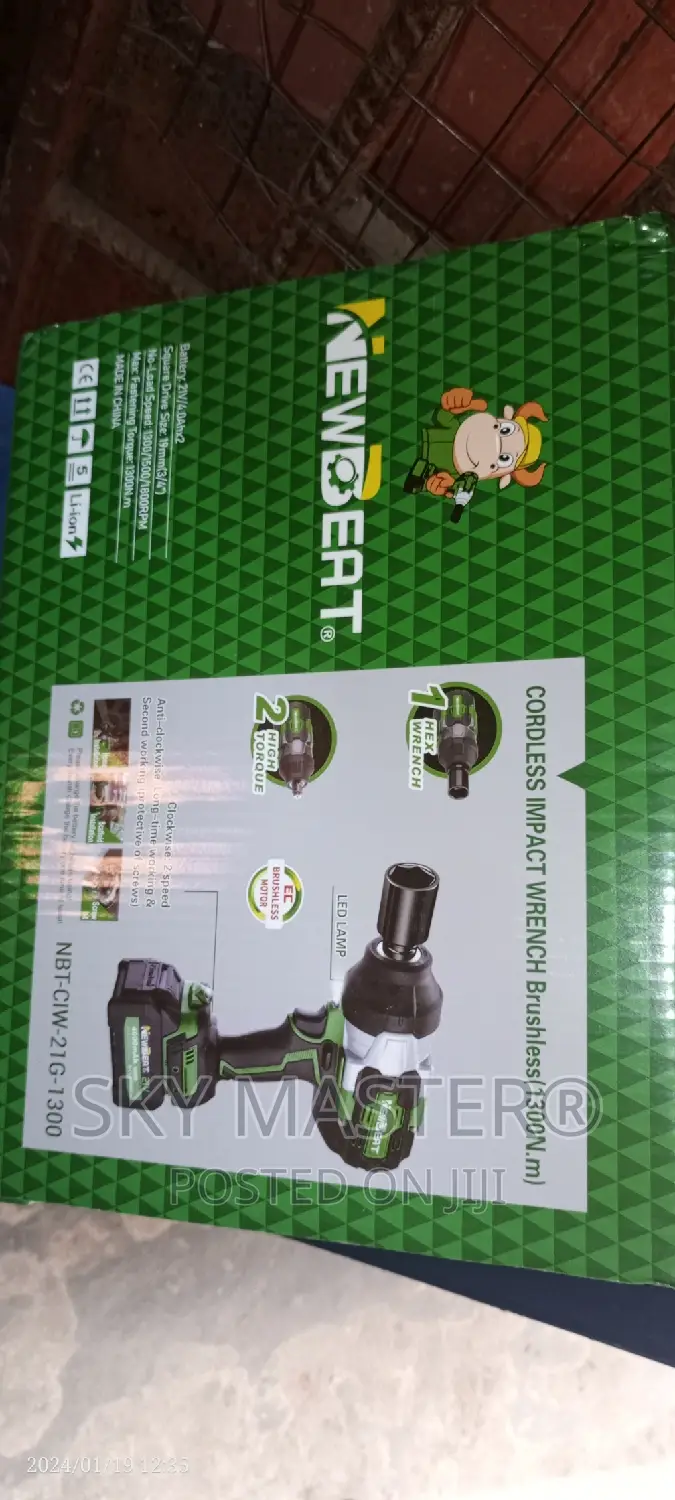 3/4" Cordless Impact Wrench