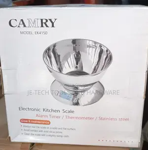 Camry Electronic Kitchen Scale -stainless 5kg