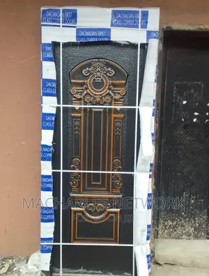 3ft by 8ft German Copper Cast Security Door CS32