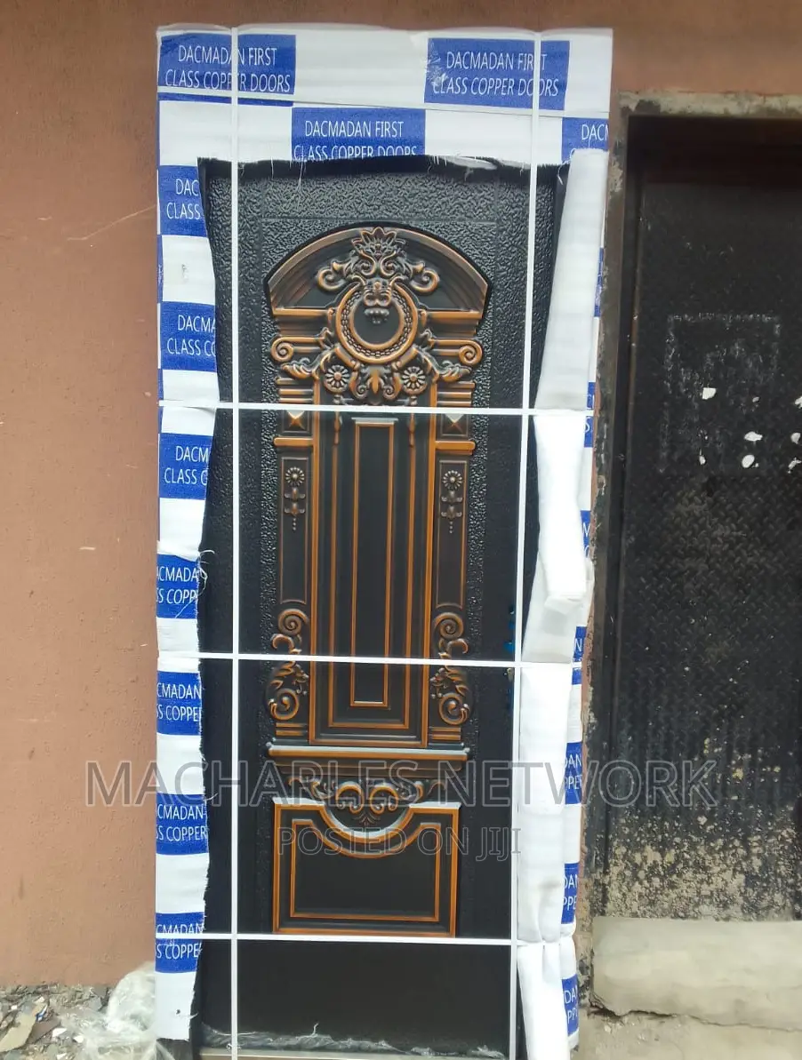 3ft by 8ft German Copper Cast Security Door CS32