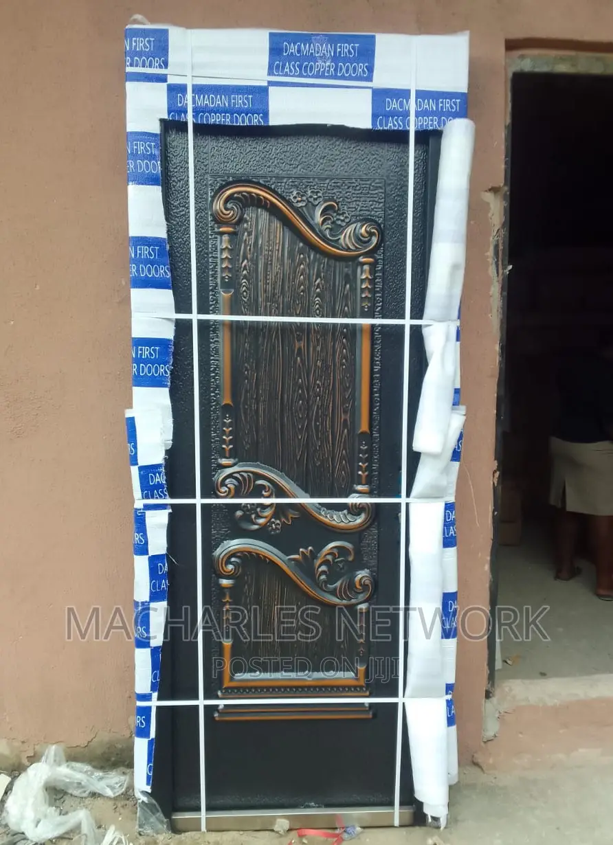 3ft by 8ft German Copper Cast Security Door CS33