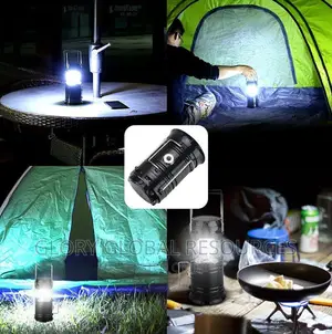 Solar Rechargeable Multipurpose Led Lighting/Charging Lamp