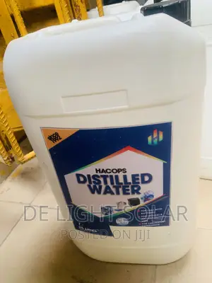 25 Liters of Distilled Water