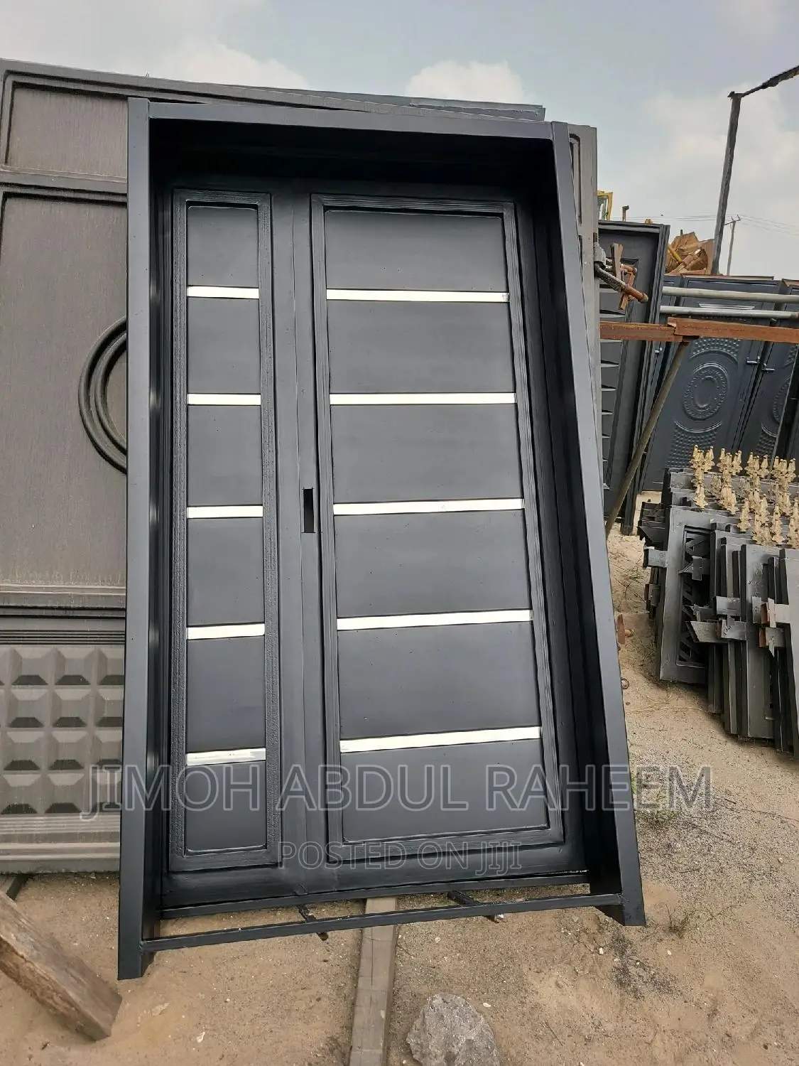 Croam Padded Door.