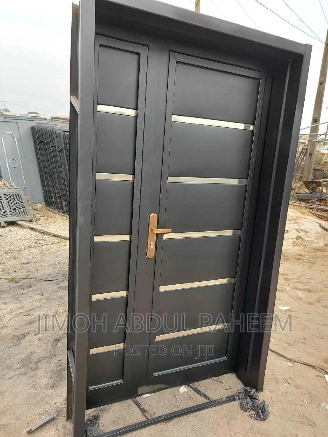 Croam Padded Door.