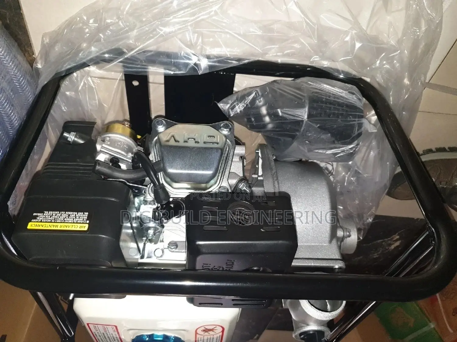 2x2 Petrol Engine Water Pumping Machine
