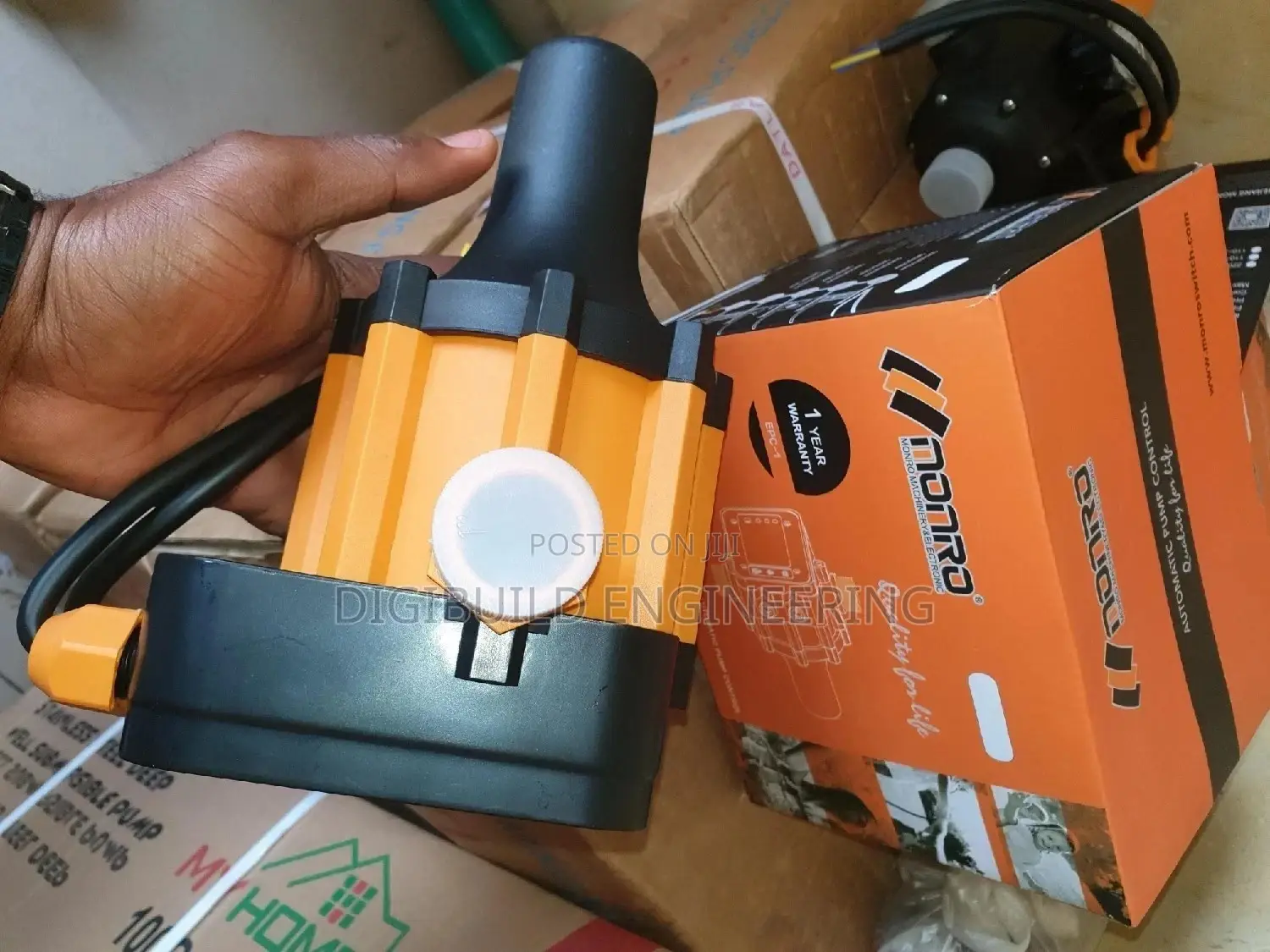 Monro Automatic Pump Control